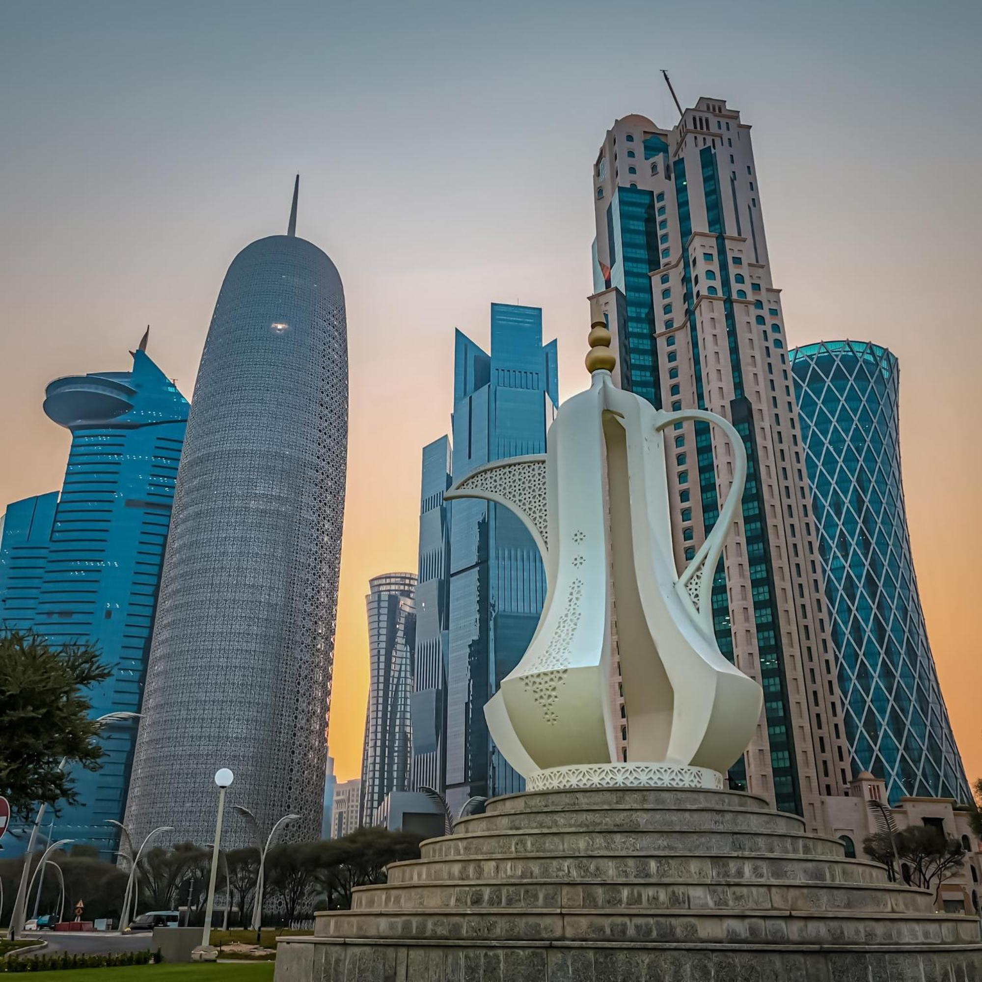 City Centre Rotana Ad-Dauha Zewnętrze zdjęcie Doha skyline